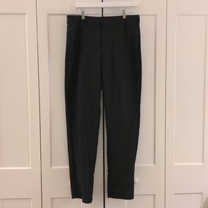Apt 9 black subtle chevron dress pants slacks 33x32